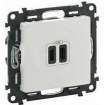 Πρίζα Valena Life 2xUSB Φόρτισης Τύπου C 3000MA WHITE (753107)