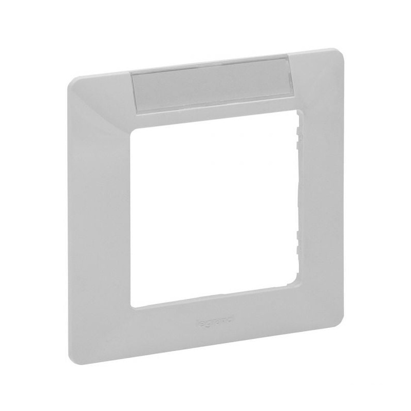 Πλαίσιο Valena Life 1 Θεσης + Ετικέτα Επιγραφης White (754011)