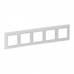 Πλαίσιο Valena Life 5 Θέσεων White/Chrome (754035)
