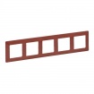 Πλαίσιο Valena Life 5 Θέσεων Terracotta (754075)