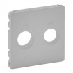 Πλακίδιο Πρίζα Valena Life TV-Sat Aluminium (754822)