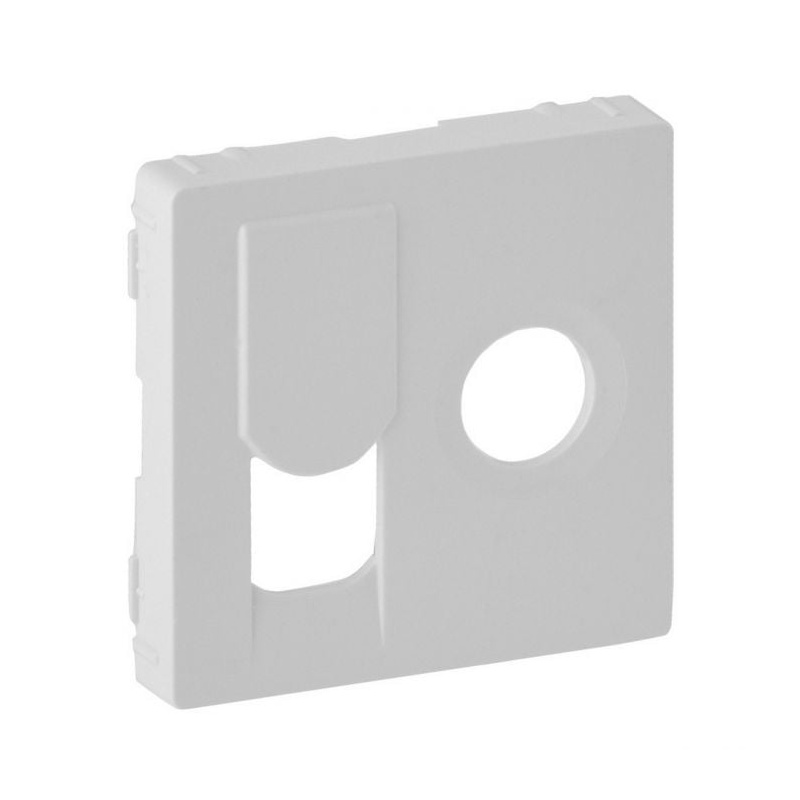 Πλακίδιο Πρίζα Valena Life TV+RJ45 White (754830)