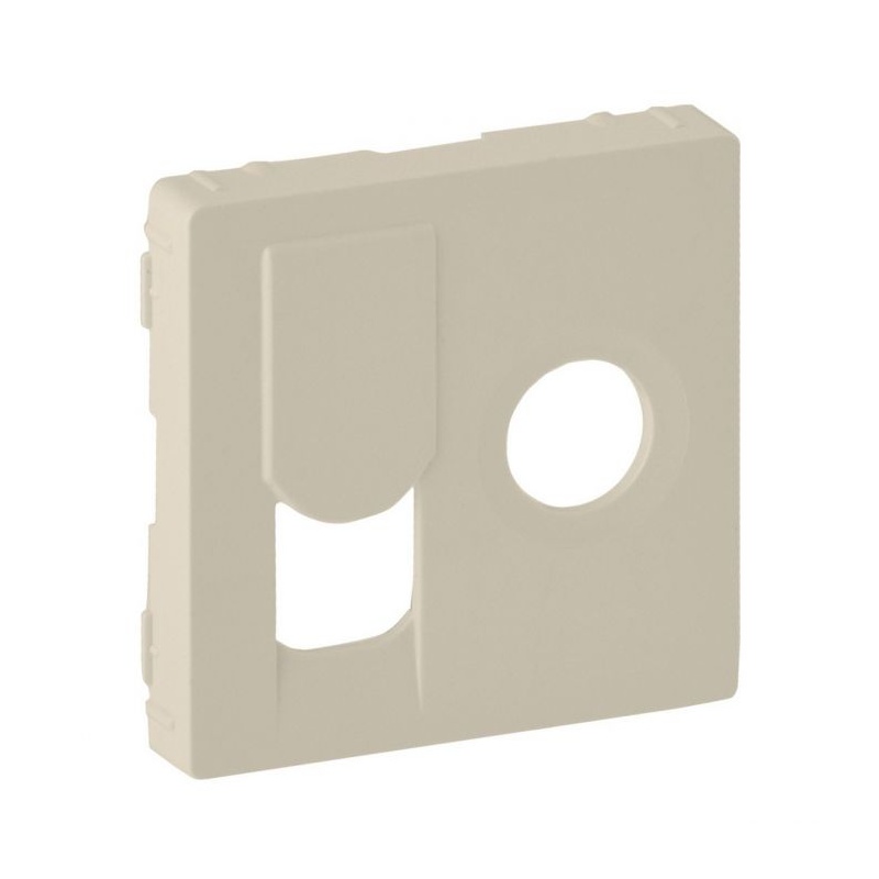 Πλακίδιο Πρίζα Valena Life TV+RJ45 Ivory (754831)