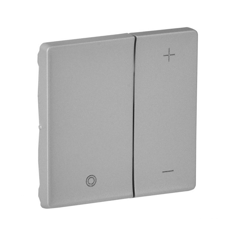 Πλακίδιο Valena Life Ρυθμιστή 2 Πληκτρων Aluminium (754892)