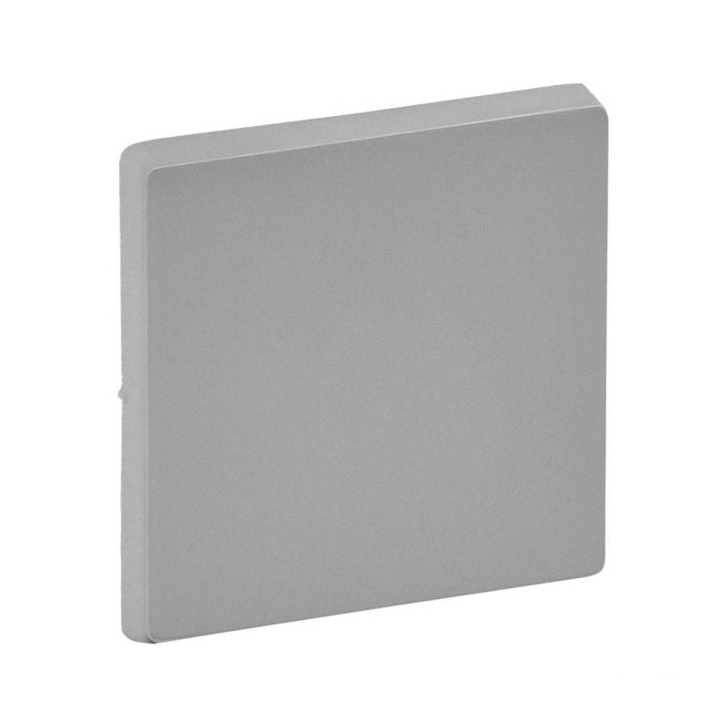 Πλακίδιο Valena Life Διακόπτη Απλου-Αλέ Ρετούρ Aluminium (755002)