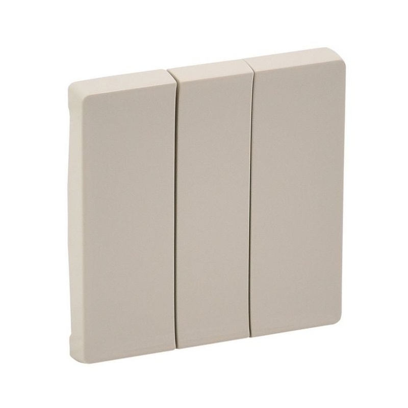 Πλακίδιο Valena Life Διακόπτη Τριπλου Ivory (755031)