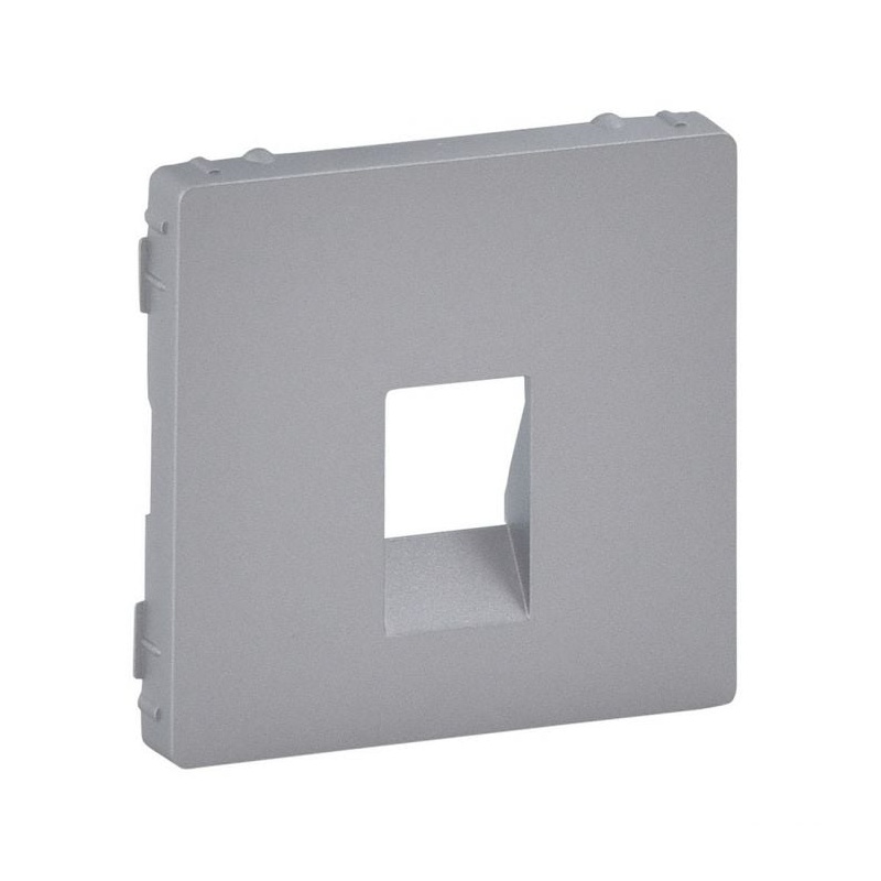 Πλακίδιο Πρίζα Valena Life Ηxείων Aluminium (755362)