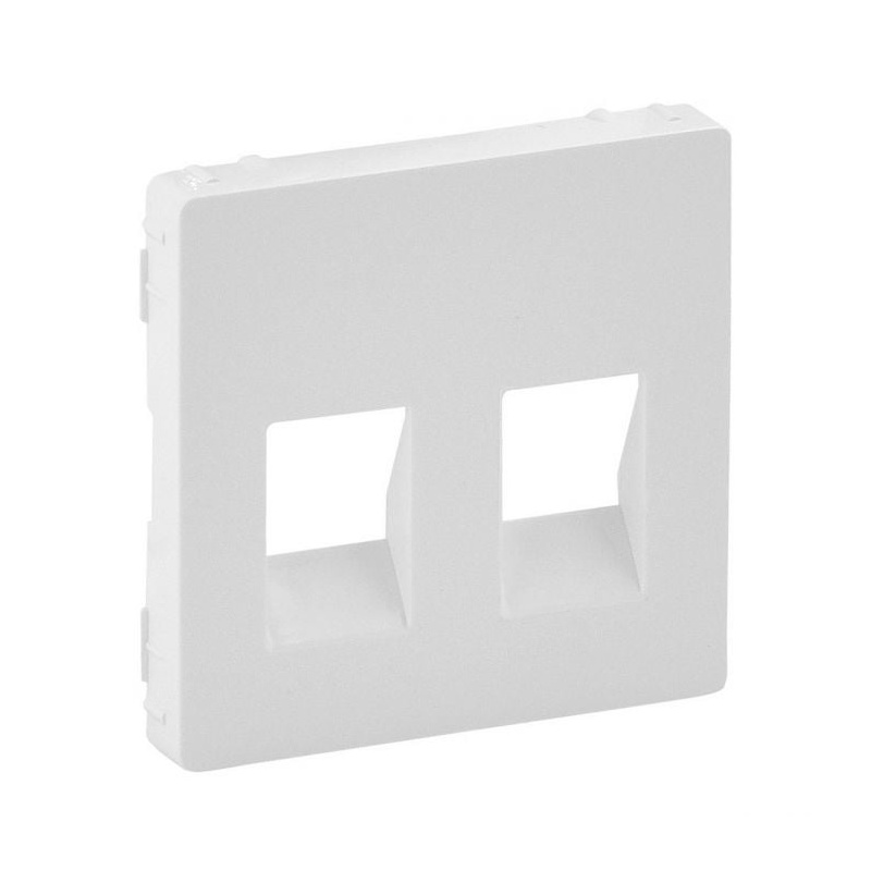 Πλακίδιο Πρίζα Valena Life Διπλής Ηxείων White (755370)