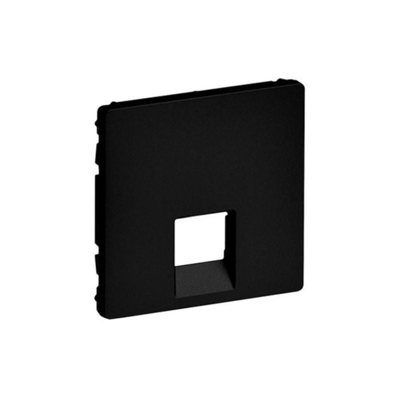 Πλακίδιο Valena Life RJ11/RJ45 Μαύρο (756412)