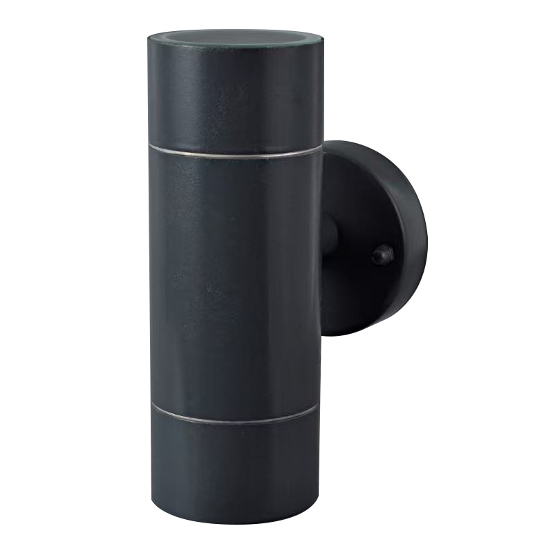 Aca Απλίκα Αλουμινίου Up-Down GU10 Σκούρο Γκρι (HI7031GDS)