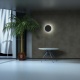 It-Lighting Geneva Led 8W CCT Επιτοίχιο Φωτιστικό Ανθρακί (80201140)