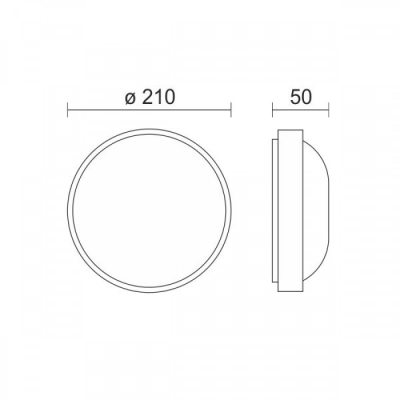 Spotlight Led Πλαφονιέρα 18W CCT (6935)