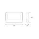ACA LED SMD προβολέας N 30W 120° CCT (N30CCT)