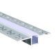 Aca LING Trimless Προφίλ με πολυκαρβονικό οπάλ κάλυμμα (P135U)