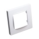 Acaelec Prime Classic Πλαίσιο 1 Θέσης Τετράγωνο Λευκό (1000120001)