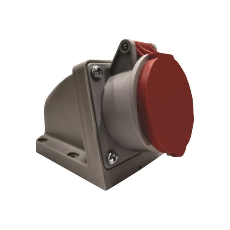 Eurolamp Πρίζα Επίτοιχη Βιομηχανικού Τύπου IP44 5x16A 380-415V (147-16523)