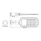 ACA NORD LED Φωτιστικό Δρόμου 20W 4000K (NORD2040)