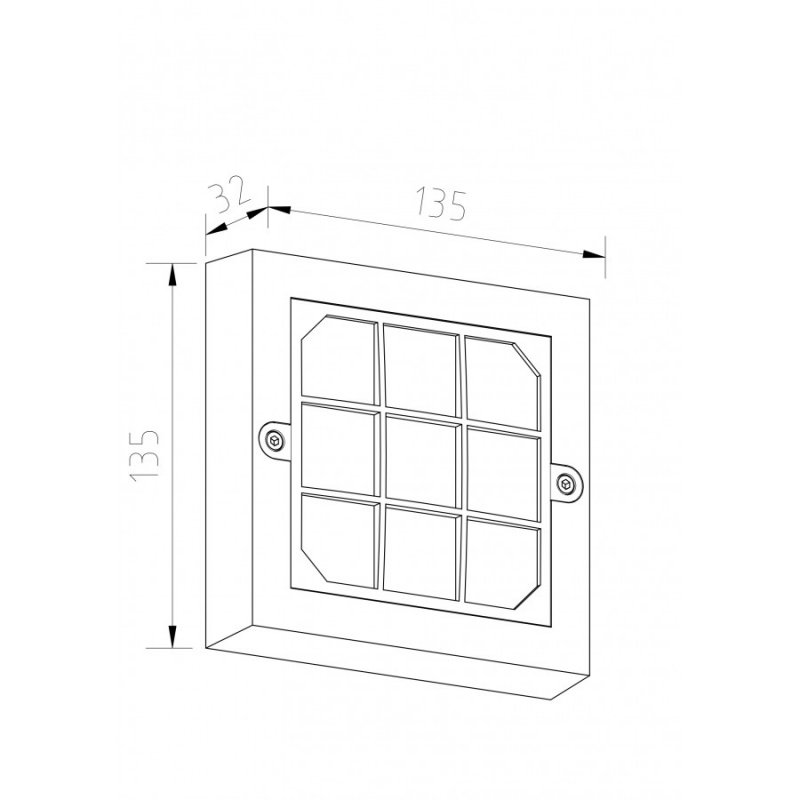 Spotlight Επιτοίχιο Led Φωτιστικό 6W CCT Λευκό (7873)