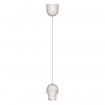 Eurolamp Ανάρτηση με Ροδέλα Ε27 Λευκή (147-23100)