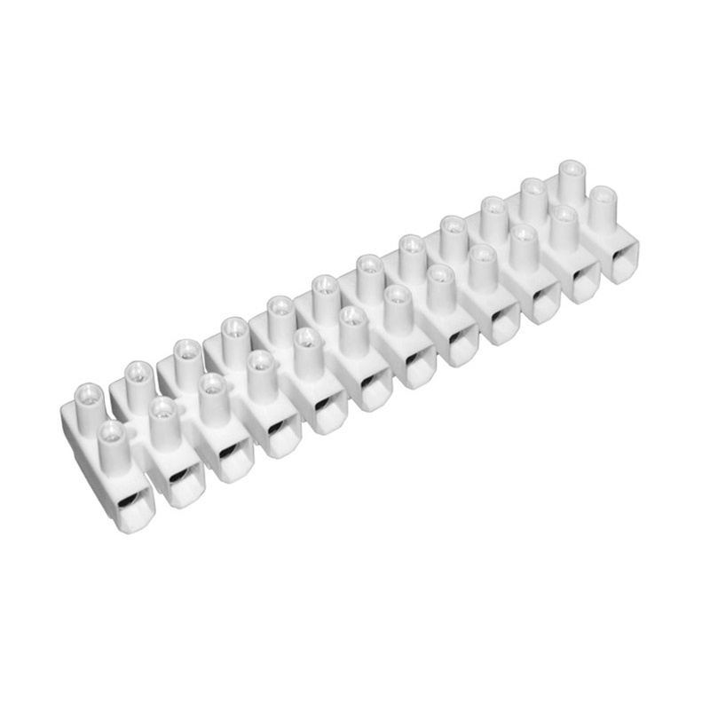 Adeleq Κλέμα Πολυπροπυλενίου 16mm Λευκή (8-016)