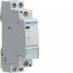 Hager Ρελέ Ράγας Ισχύος 25A 2NO 1M 230V Αθόρυβο (ESC225S)
