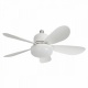 Spotlight Ανεμιστήρας Οροφής E27 52cm DC30W 5 Πτερυγίων Λευκός (3293)