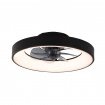 Aca Ανεμιστήρας Οροφής Smart LED CCT 30cm DC20W 7 Πτερυγίων Μαύρος (FAN6687BK)