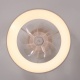 Aca Ανεμιστήρας Οροφής Smart LED CCT 30cm DC20W 7 Πτερυγίων Λευκός (FAN6687WH)
