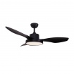 Aca Ανεμιστήρας Οροφής 120cm DC40W 3 Πτερυγίων Μαύρος (FANRX48013B)