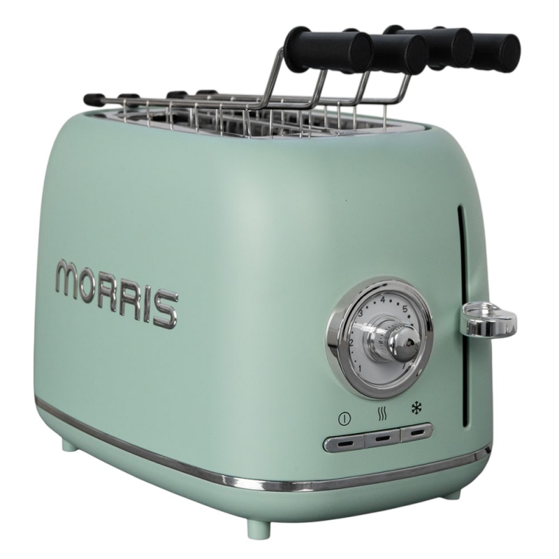 Morris Retro Φρυγανιέρα R20828TSG Ανοιχτό Πράσινο