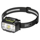 Emos Led Επαναφορτιζόμενος Φακός Κεφαλής 550lm Hybrid Μαύρος (P3546)