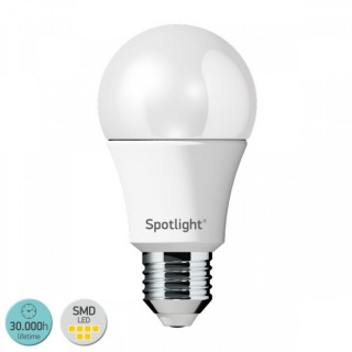 Spotlight Λάμπα SMD Led Α65 9W E27 3000K με Ανιχνευτή Κίνησης (5591)