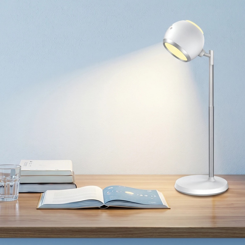 Aca Led Φωτιστικό Γραφείου 6W CCT 250lm Μαύρο (BL1017BK)