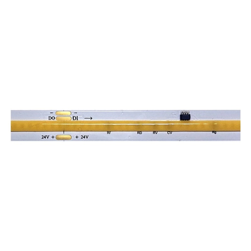 Aca DIGITAL LED Ταινία COB 5m 11W/m 1100lm/m 24V DC IP20 4000K 10mm (24119040DGC)