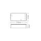 MiBoxer Led RF Controller για Μονόχρωμη+CCT Ταινία 12V-24V DC 12Α (SR2)