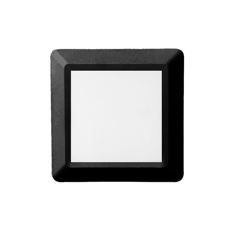 Aca LED SMD επίτοιχη απλίκα Μαύρη 4W (SLIM51NB)