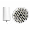Aca Led Κρεμαστό Κυψελωτό Φωτιστικό 18W 3000K 2350lm Λευκό (KYVAP1830W)