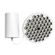 Aca Led Κρεμαστό Κυψελωτό Φωτιστικό 18W 4000K 2350lm Λευκό (KYVAP1840W)