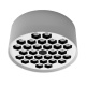 Aca Led Κυψελωτό Φωτιστικό Οροφής 20W 3000K 2600lm Λευκό (KYVAS2030W)