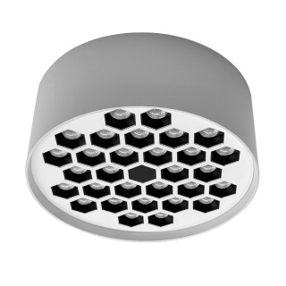 Aca Led Κυψελωτό Φωτιστικό Οροφής 20W 3000K 2600lm Λευκό (KYVAS2030W)
