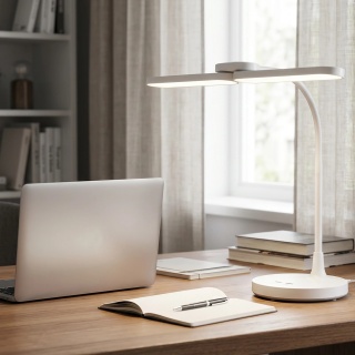 Aca Led Φωτιστικό Γραφείου 8W CCT 300lm Μαύρο (BL1043BK)