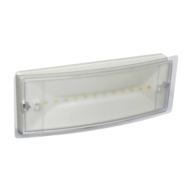 Olympia Electronics Φωτιστικό Ασφαλείας Led Επίτοιχο 3.3W 5000K IP43 (GR-8/LF)