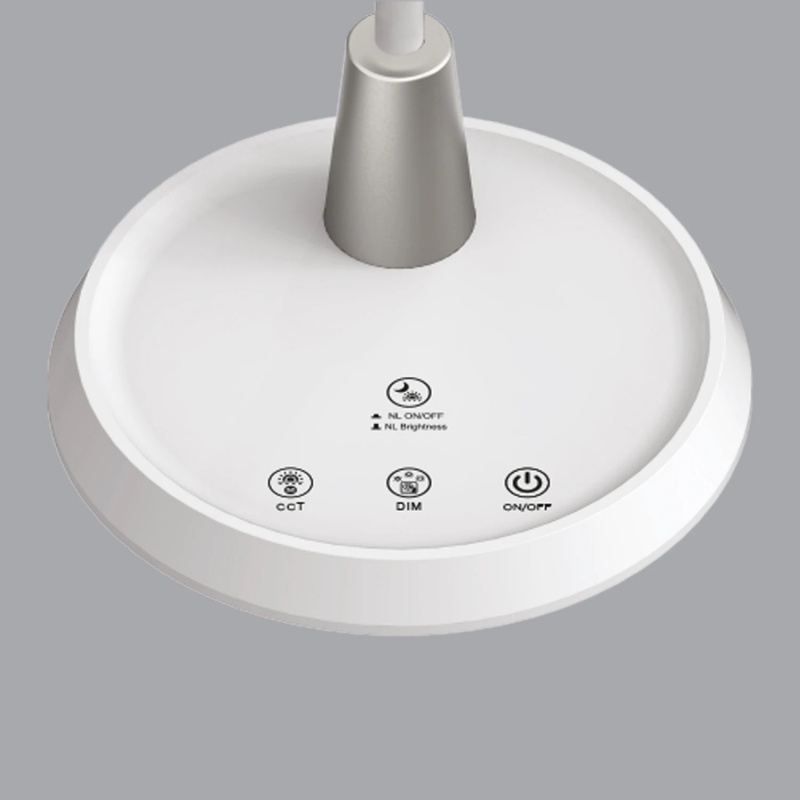 Aca Led Φωτιστικό Γραφείου 10W CCT 560lm Μαύρο (BL1319LBK)