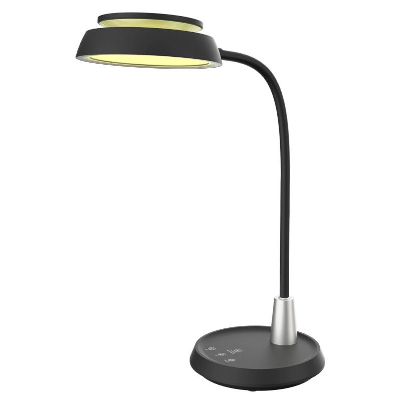 Aca Led Φωτιστικό Γραφείου 10W CCT 560lm Μαύρο (BL1319LBK)