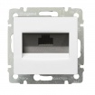 Legrand Valena Πρίζα Δικτύου RJ45 CAT6 UTP 1 Εξόδου με Νύχια Λευκή (774246)