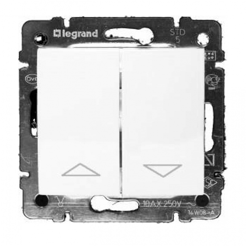 Legrand Valena Διακόπτης Ρολών Λευκός (774404)