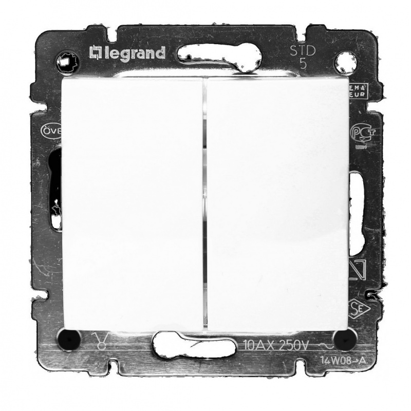 Legrand Valena Διακόπτης Κομμυτατέρ Λευκός (774405)