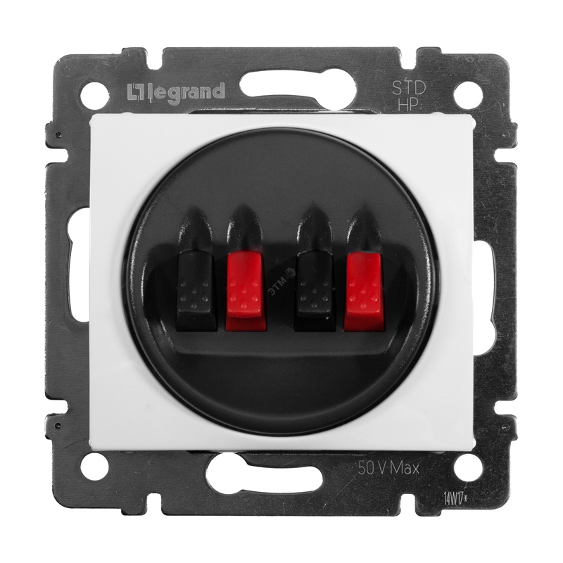 Legrand Valena Πρίζα Ηxείων 2 Εξοδων Λευκή (774424)