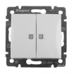 Legrand Valena Διακόπτης Κομμυτατέρ Λευκό Φωτεινός (774428)