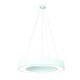 InLight Κρεμαστό φωτιστικό LED 50W 4000K σε λευκή απόχρωση D:80cm (6171-80-WH)